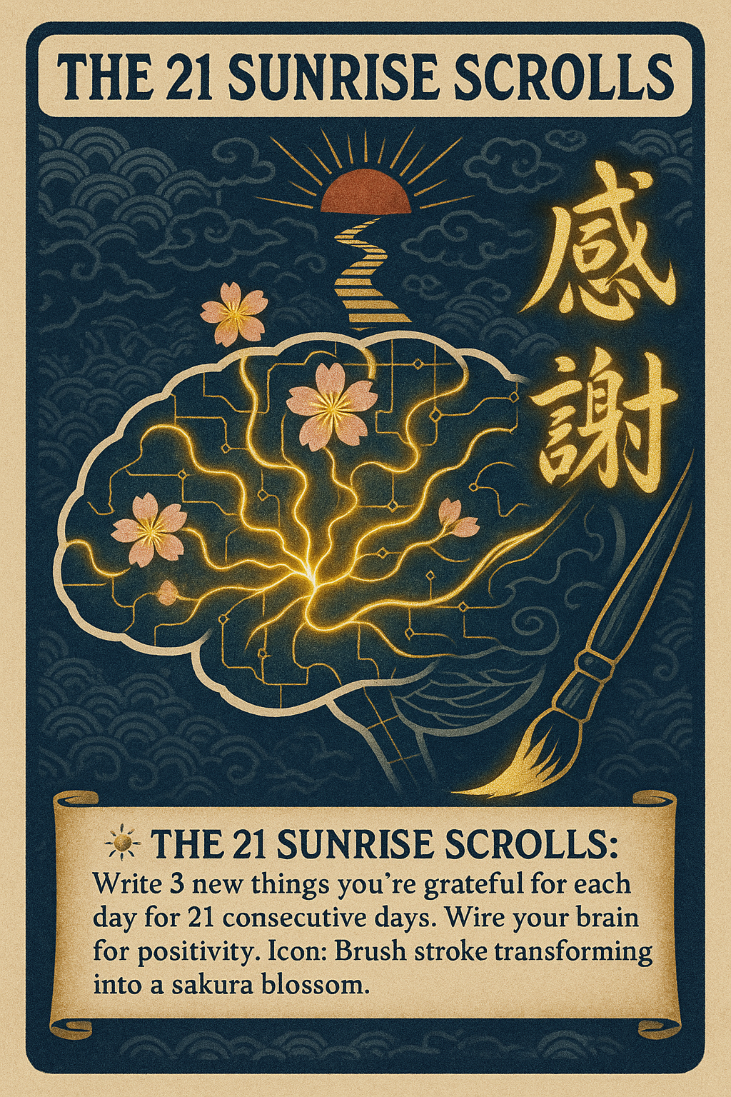 21-Day Gratitude Journaling Streak Image