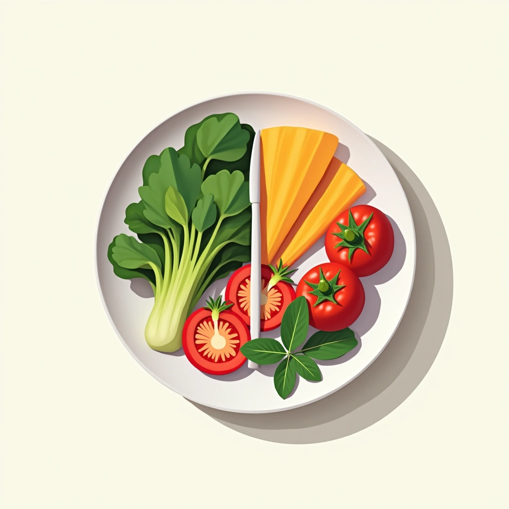 Half-Plate Vegetables Rule Image