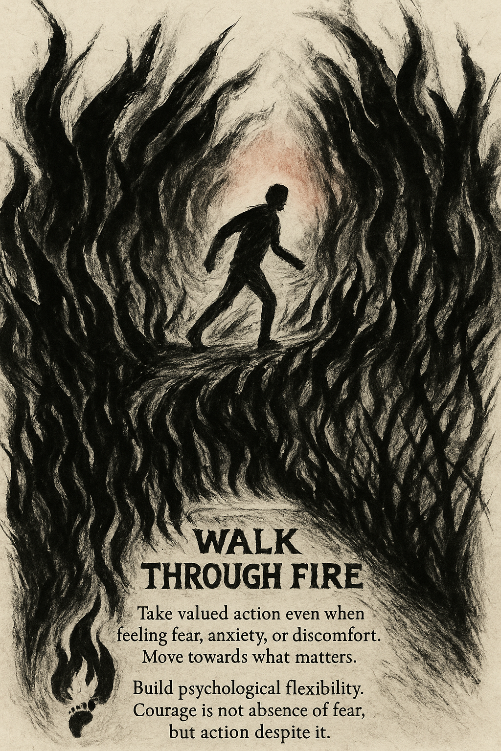 Act Courageously Despite Discomfort Image