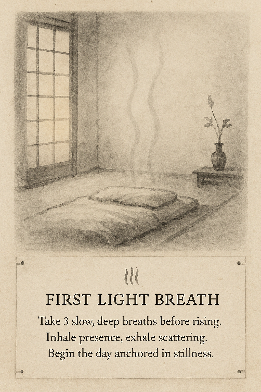 Breathe Deeply Upon Waking Image