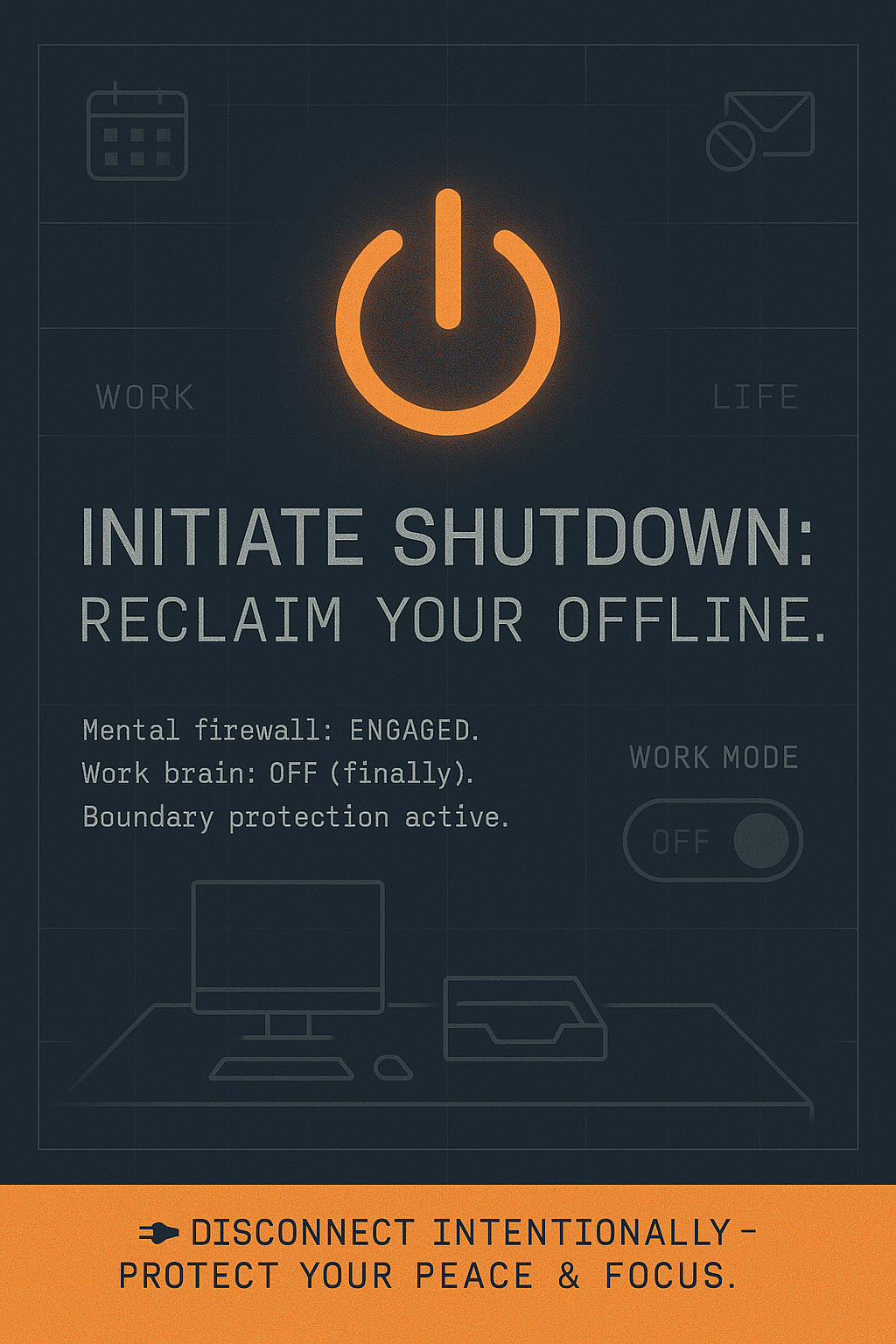 End Workday with Shutdown Ritual Image