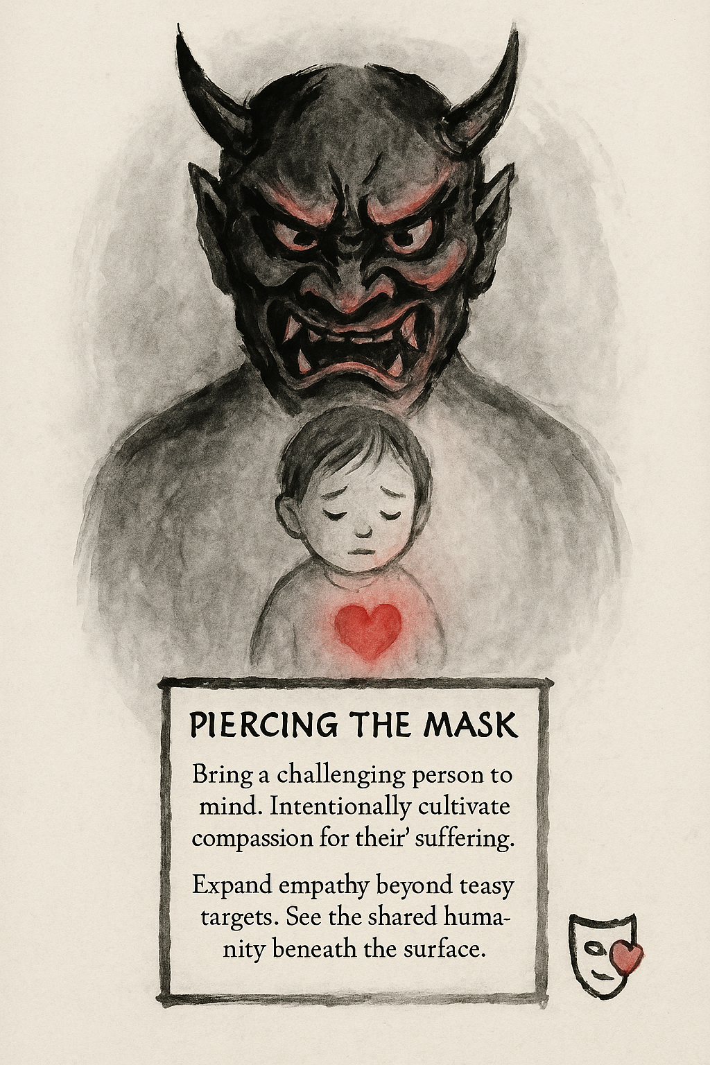 Feel Compassion for Difficult Person Image