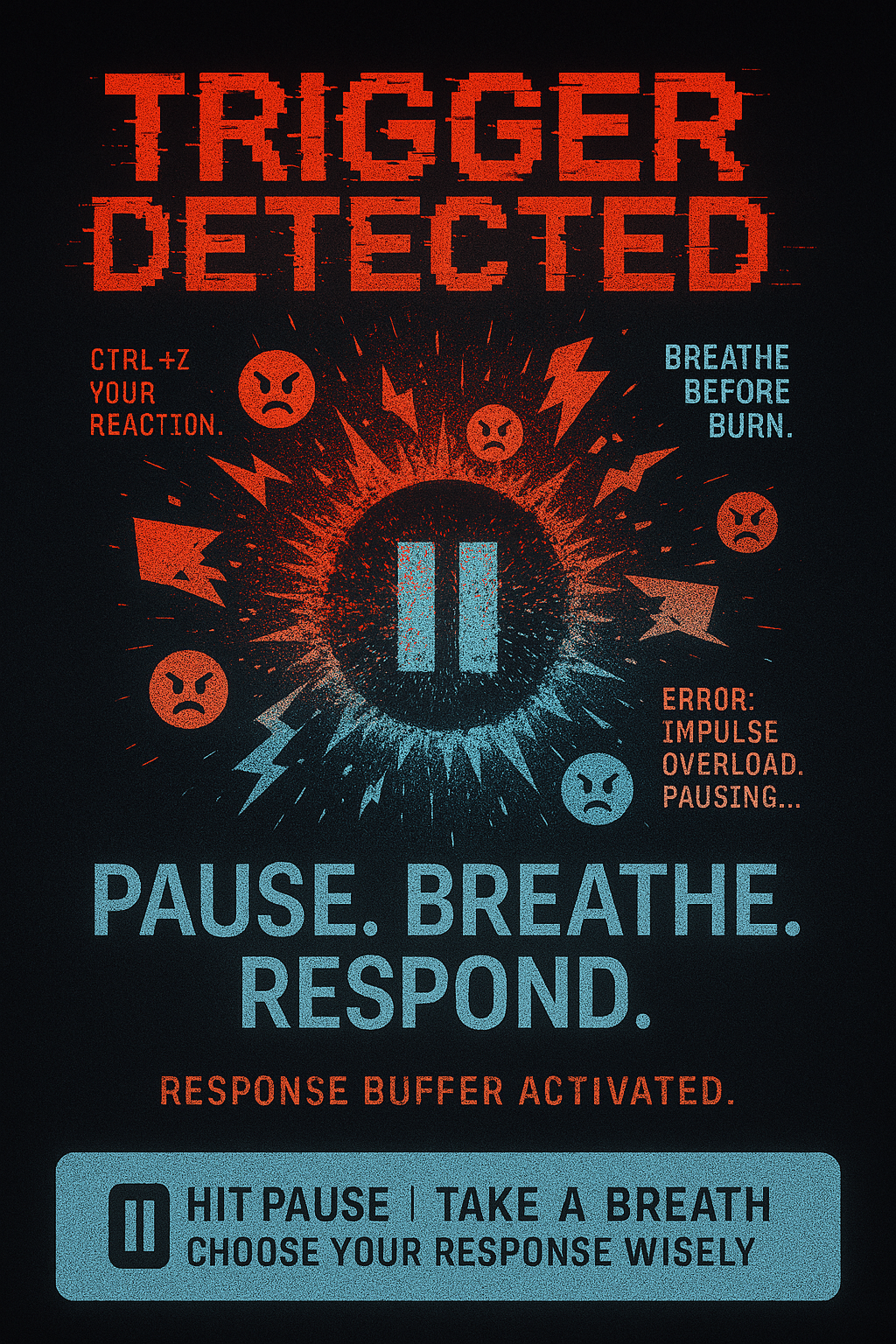 Pause Before Responding Triggered Image