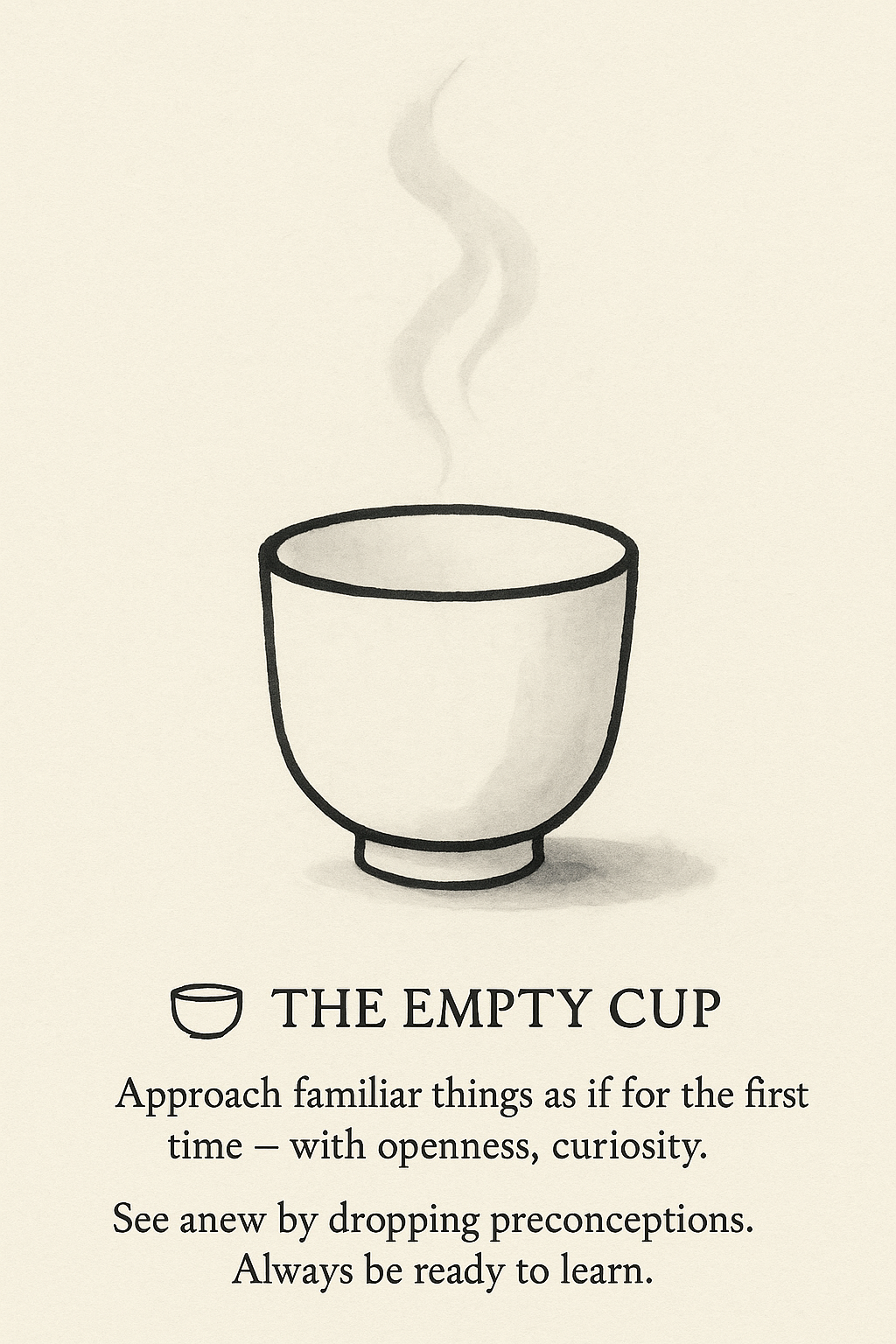 Practice 'Beginner's Mind' Often Image