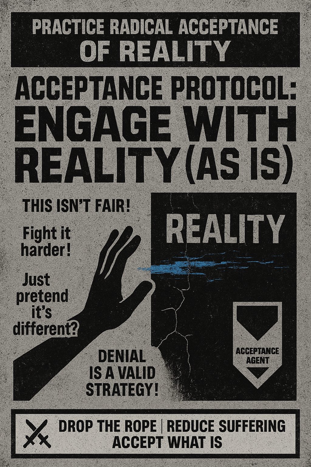 Practice Radical Acceptance of Reality Image