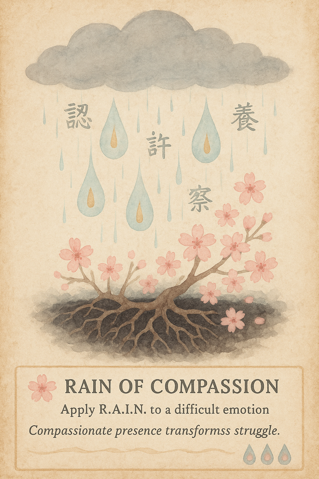 Practice 'RAIN' on Difficulty Image