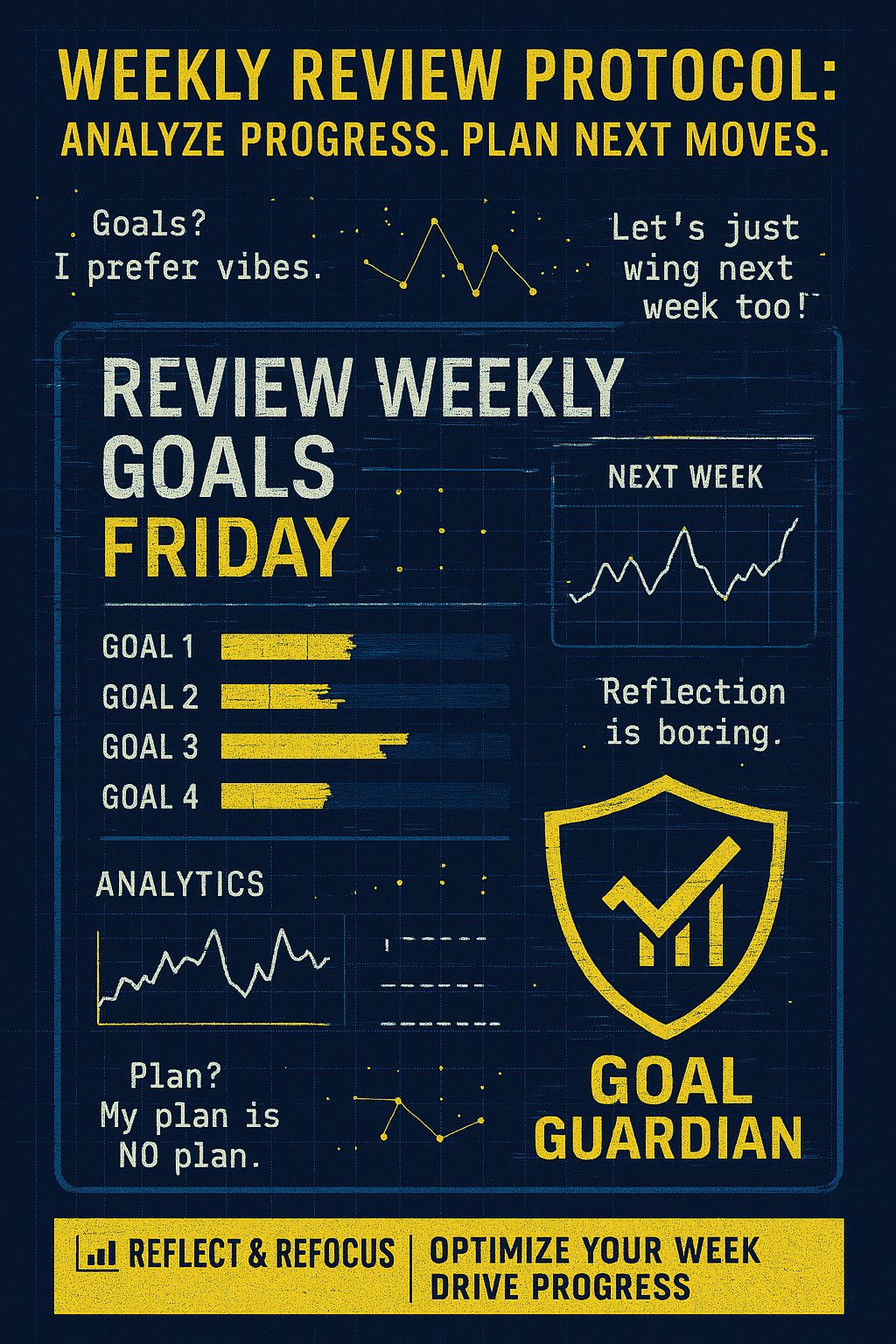 Review Weekly Goals Friday Image