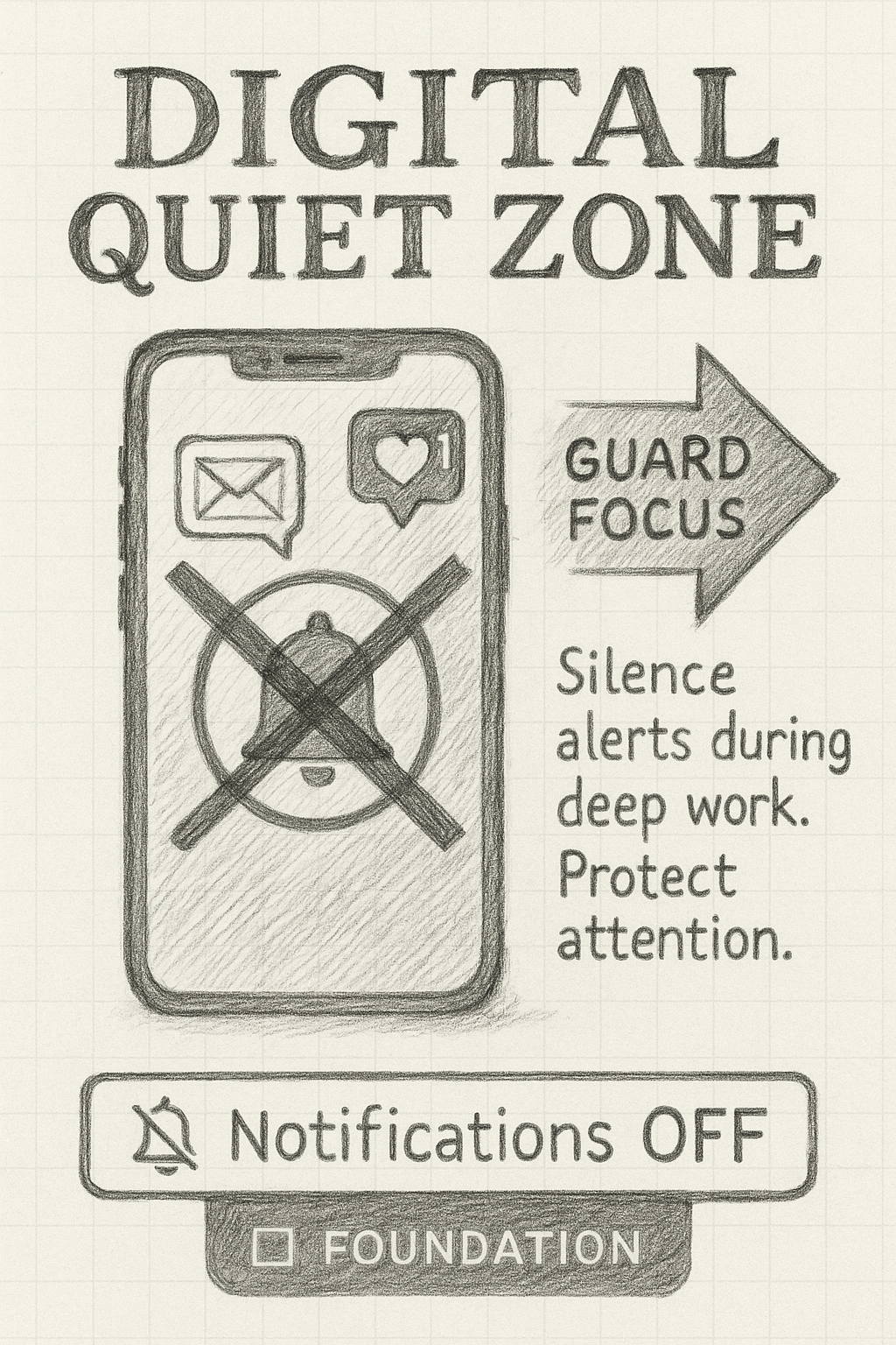 Silence Phone Notifications During Work Image