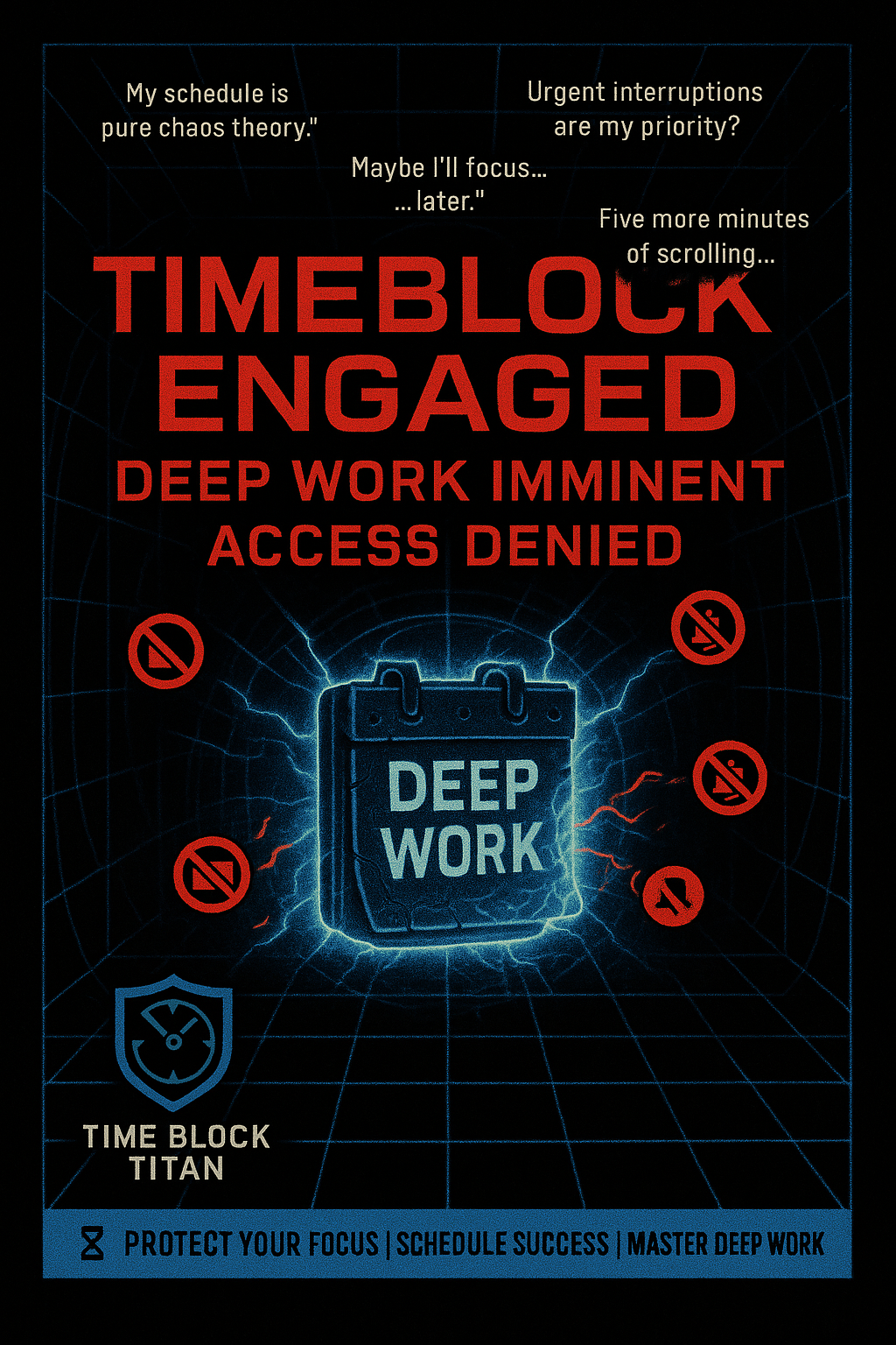 Timeblock Deep Work Session Image