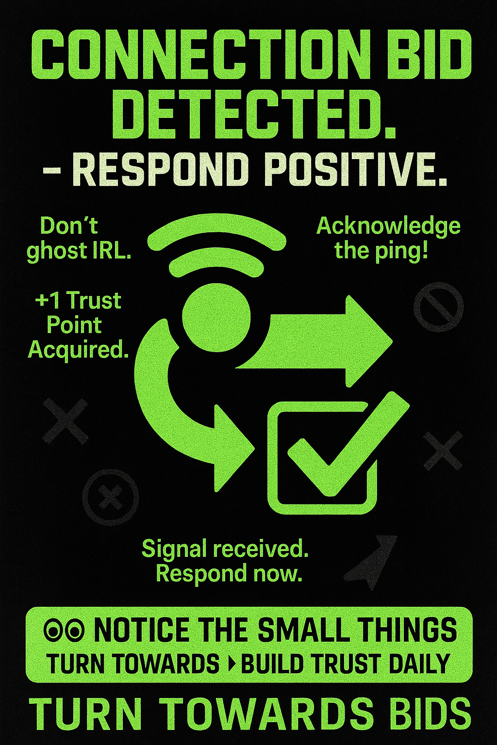 Turn Towards Connection Bids Image