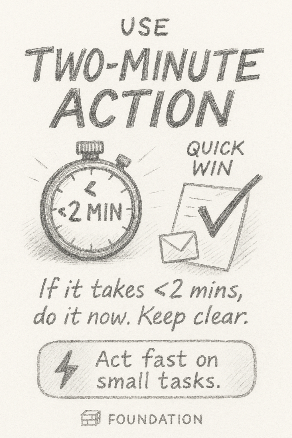 Use '2-Minute Rule' Often Image
