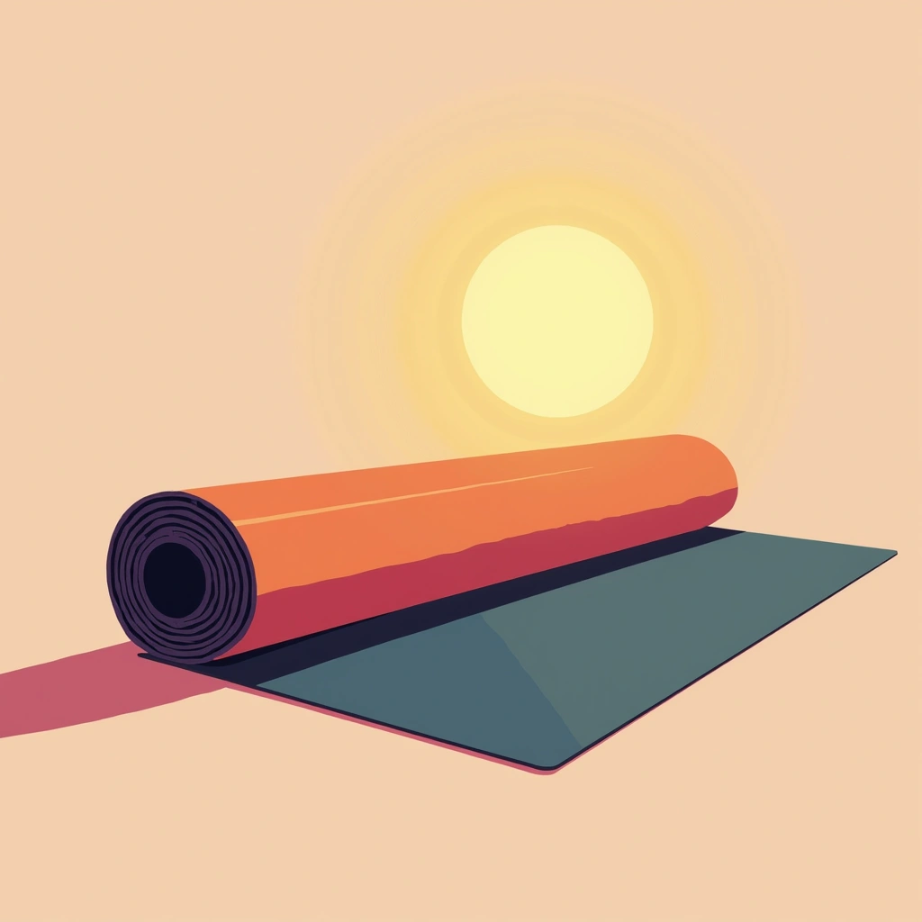 Daily yoga practice Image