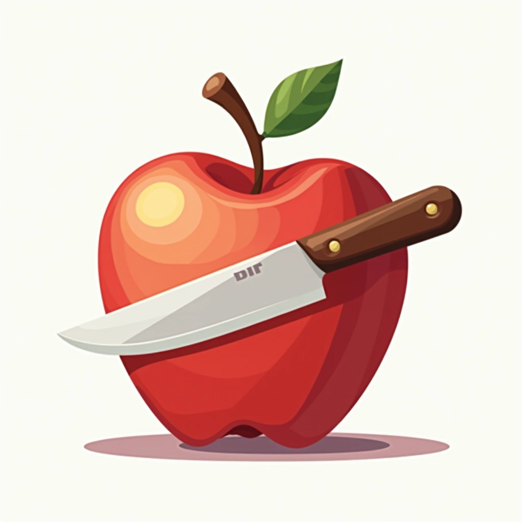 Apple-Centric Snacking Image