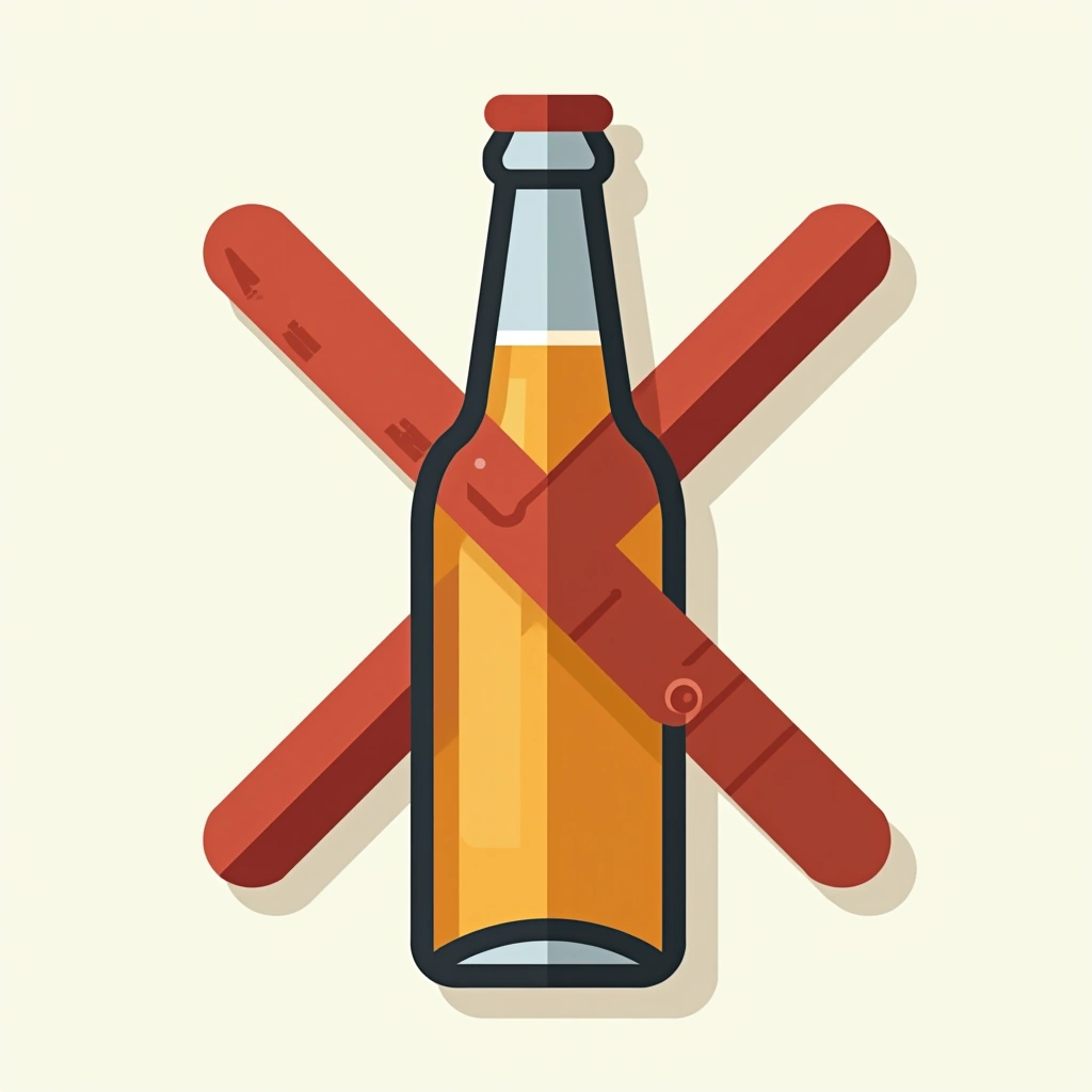 Strict Alcohol Avoidance Image
