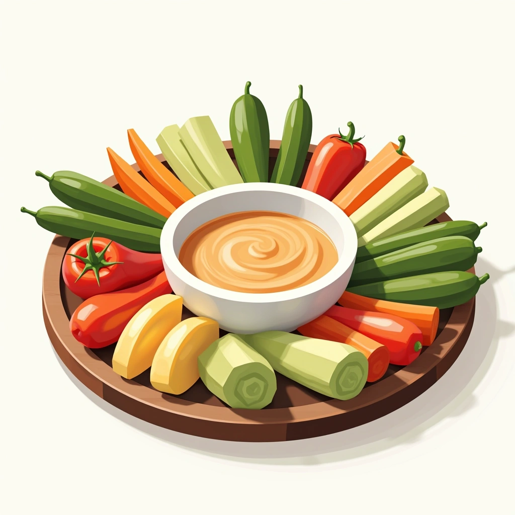 Veggie Pre-Dinner Snacking Image