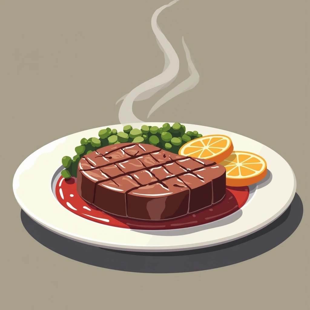 Pre-game steak ritual Image