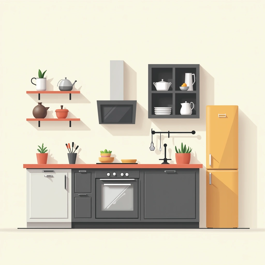 Ergonomic Kitchen Design Image