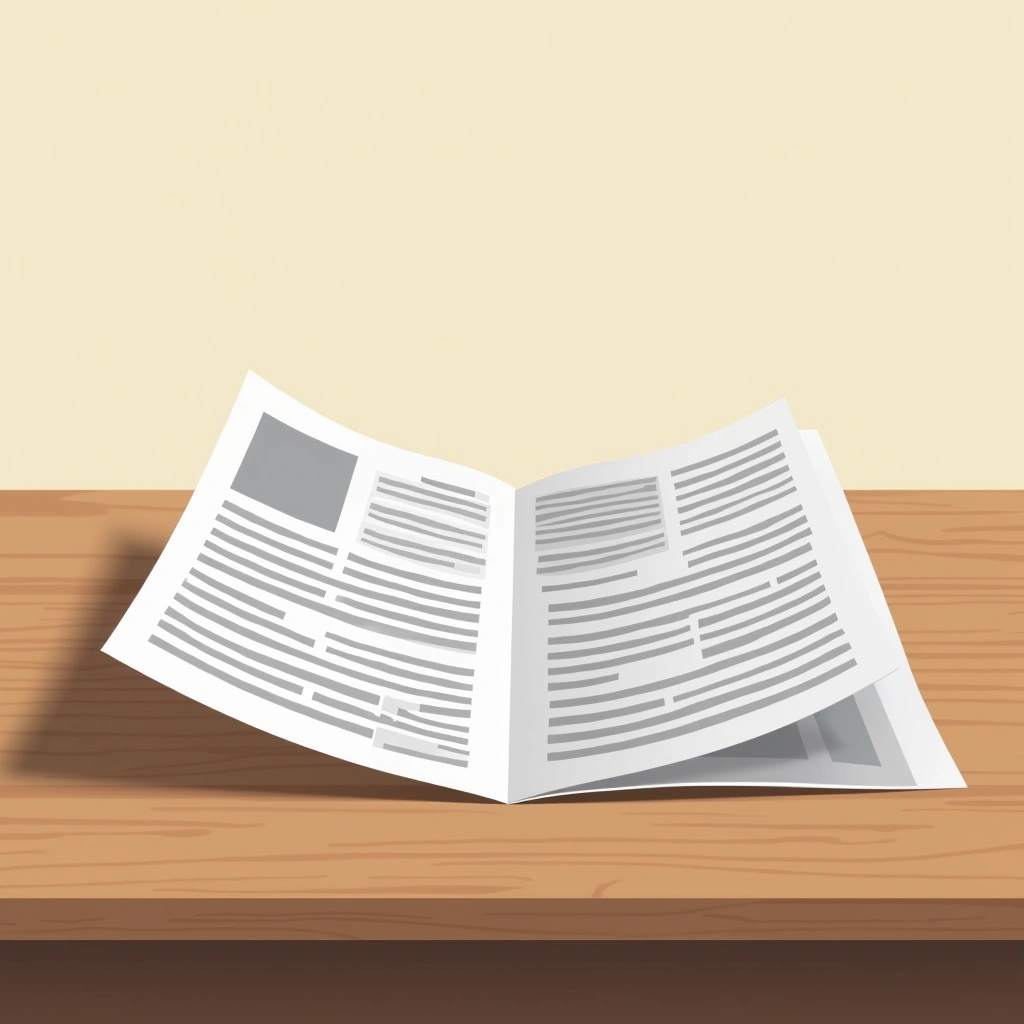 Leisurely Newspaper Review Image