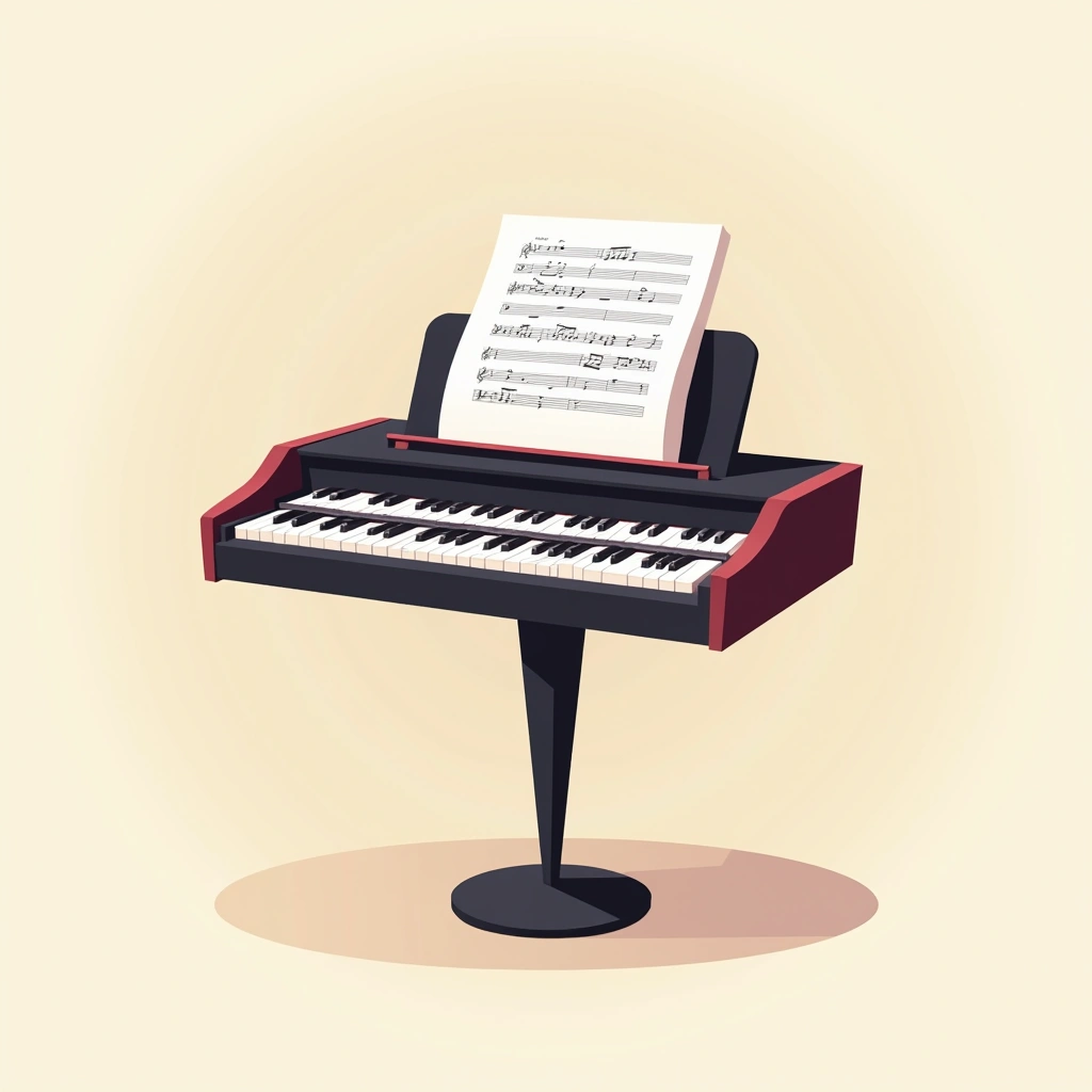 Weekend piano practice Image