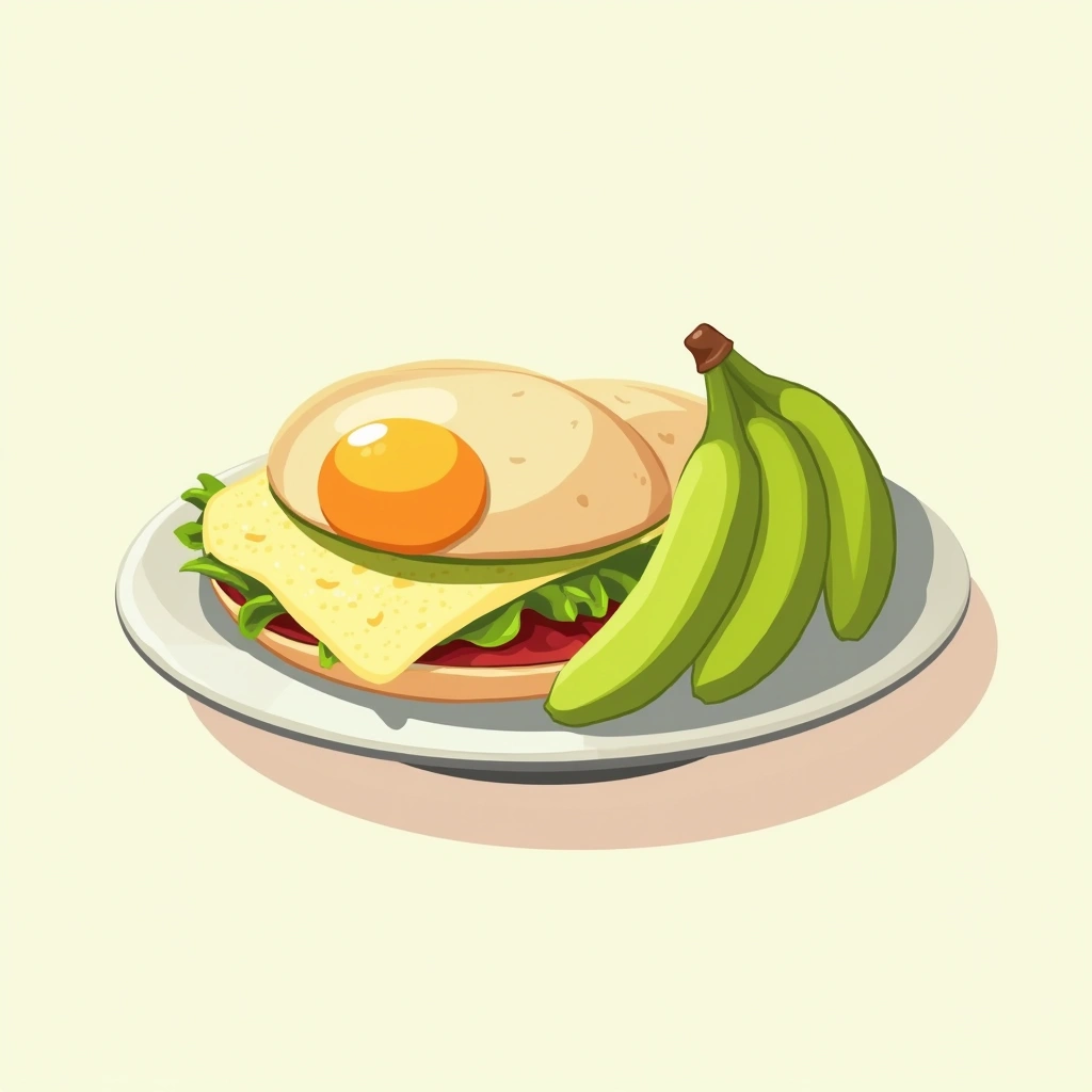 Pre-workout light nutrition Image