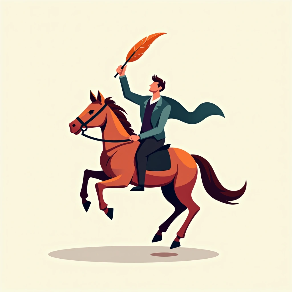 Dictating letters while riding Image