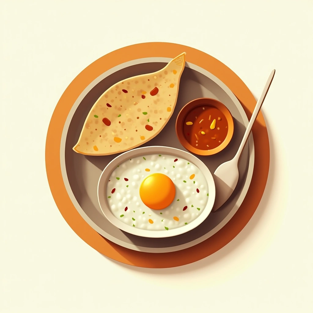 Gujarati-style lunch Image