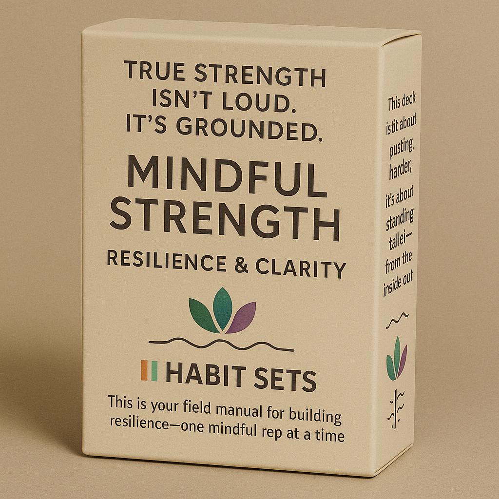 The Mindful One's Habits for Building Resilience and Clarity
